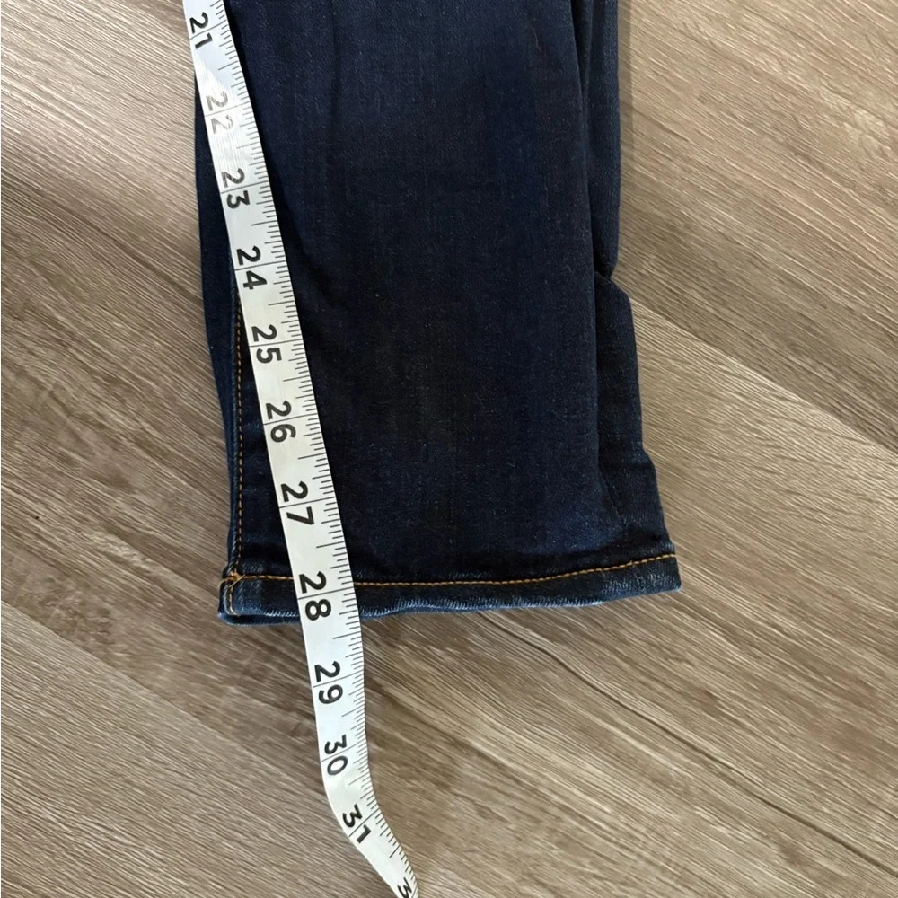 J. Crew Dark Wash Women's Skinny Jeans - Classic Dark Blue